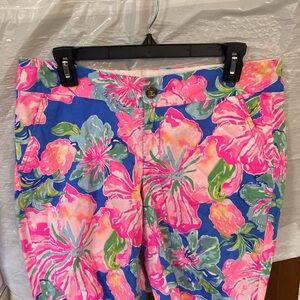 Vibrant Floral Print Shorts